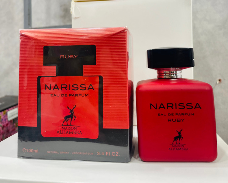 عطر ادکلن ناریسا رابی الحمبرا رایحه نارسیسو رژ 100 میل