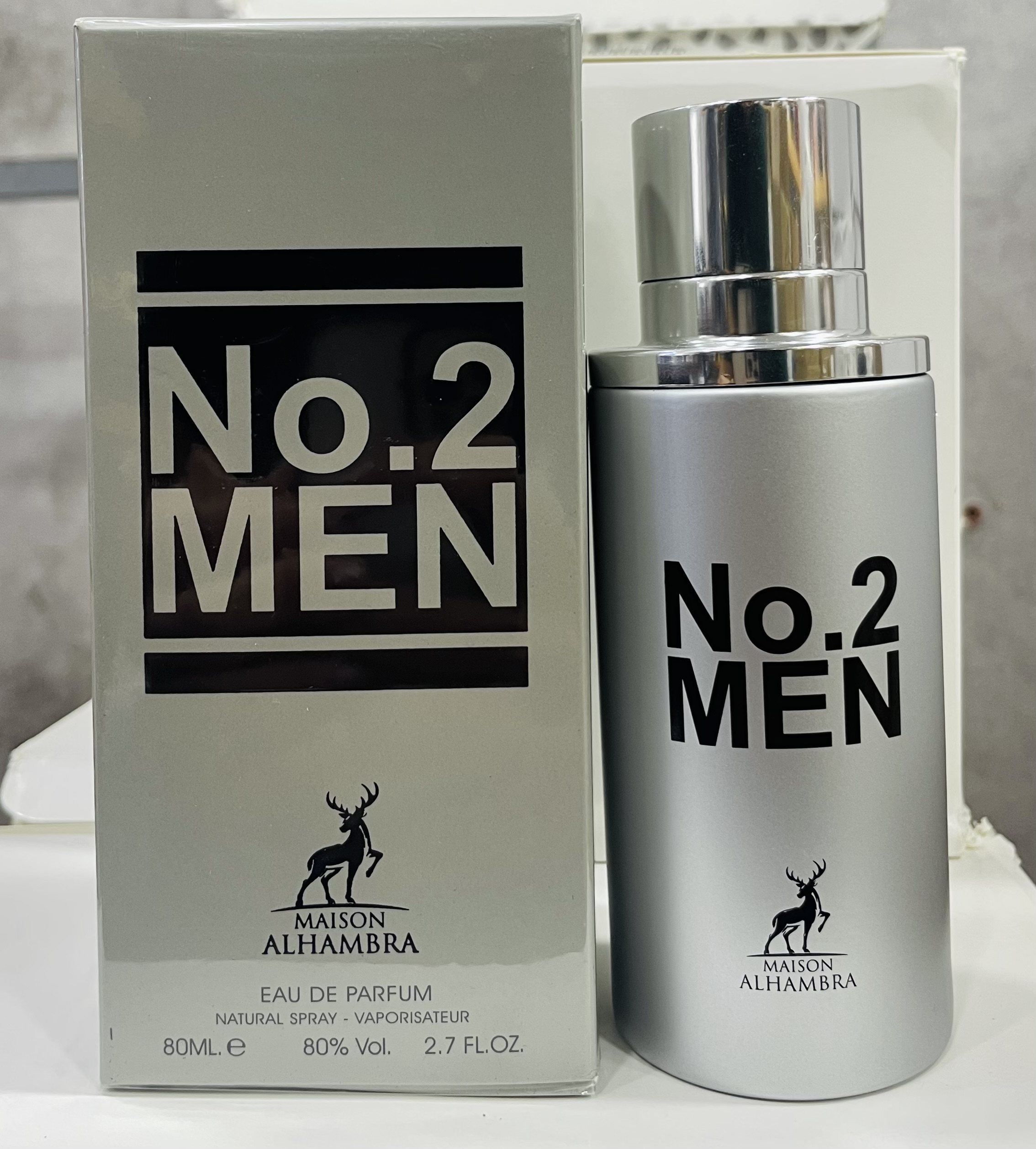عطر ادکلن نو 2 من الحمبرا رایحه 212 من مردانه 80 میل