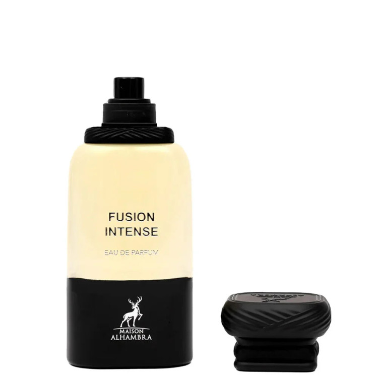 عطر ادکلن الحمبرا مدل فیوژن اینتنس رایحه تام فورد فابولوس 80 میل